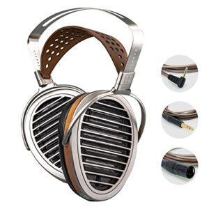 hifiman he1000 v2 planar magnetic full-size over-ear open-back hi-fi headphones with upgraded earpads,headband and cables for audiophiles, home and studio