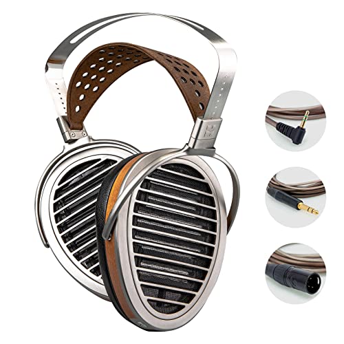 HIFIMAN HE1000 V2 Planar Magnetic Full-Size Over-Ear Open-Back Hi-Fi Headphones with Upgraded Earpads,Headband and Cables for Audiophiles, Home and Studio