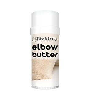 the blissful dog elbow butter moisturizes your dog's elbow calluses - dog balm, 2.25 ounce