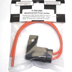 Fastronix Automotive/Marine Weatherproof Blade Style ATO/ATC Fuse Holder with Cover