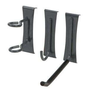 performance tool w5167 12pc rail hook set (j-shaped, l-shaped & double loop hooks)