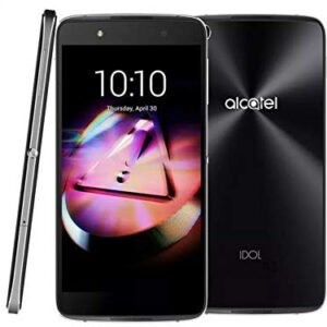 Alcatel Idol 4 6055U (16GB, 2GB RAM) 5.2" Display | Dual Flash 13MP+8MP Camera | 2,610 mAh Battery | Android 6.0 Marshmallow | 4G LTE | GSM Unlocked | Black Silver Bezel