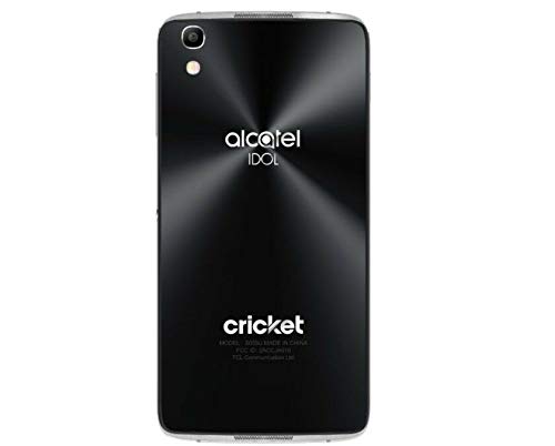 Alcatel Idol 4 6055U (16GB, 2GB RAM) 5.2" Display | Dual Flash 13MP+8MP Camera | 2,610 mAh Battery | Android 6.0 Marshmallow | 4G LTE | GSM Unlocked | Black Silver Bezel