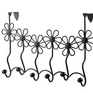 Over The Door Coat Rack Brown Elegant Design Coat Hooks, Coat Hook Rack or Towel Rack- Robe Rack - hat Rack