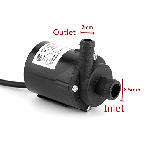 DC 6V 150L/H Mini Brushless Submersible Water Pumps Motor Micro Water Cooling Pump with USB Connector