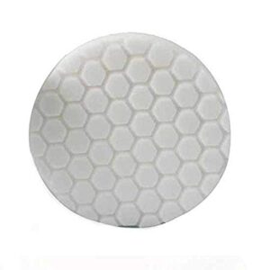 chemical guys - cg-hl-wh-55 bufx_104_hex5 hex-logic light-medium polishing pad, white (5.5 inch fits 5 inch backing plate)