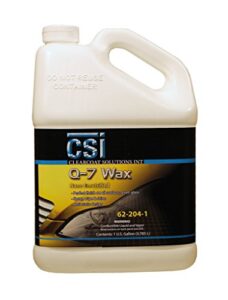 csi q-7 wax 62-204-1 gallon