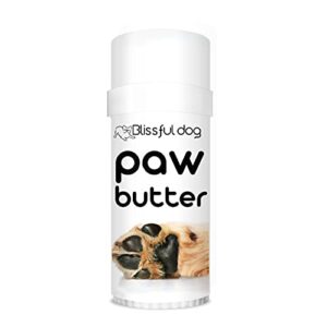 the blissful dog paw butter for your dog's rough and dry paws, 3-ounce