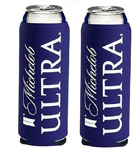 Michelob Ultra Slim Line Can Cooler - Set of 2