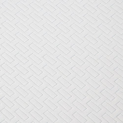 Olee Sleep 10 Inch EOS Multi Layer Gel Infused Memory Foam Mattress, Queen, White