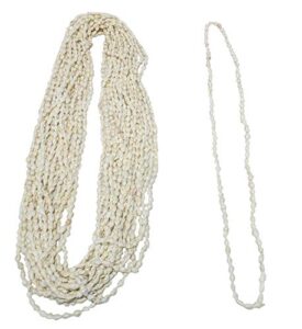 u.s. shell, inc. 05195 white nassa necklace, white nassa necklace,