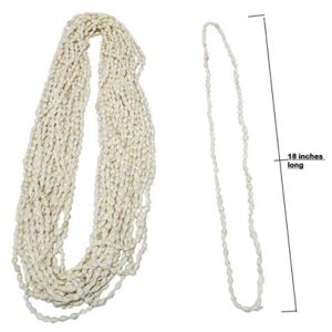 U.S. Shell, Inc. 05195 White Nassa Necklace, White Nassa Necklace,