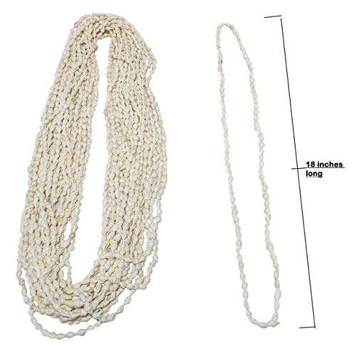 U.S. Shell, Inc. 05195 White Nassa Necklace, White Nassa Necklace,