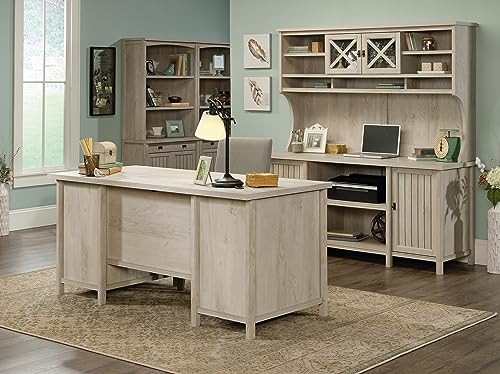 Sauder Costa Large Hutch, Chalked Chestnut finish