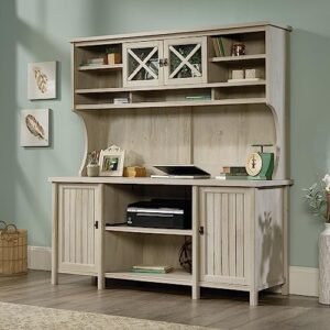 Sauder Costa Large Hutch, Chalked Chestnut finish