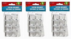 mini storage containers for arts and crafts, 3-pk set (1 x 1 inches)