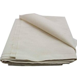 Mybecca 7oz Natural Cotton Canvas Fabric by The Yard, 58-Inch Wide