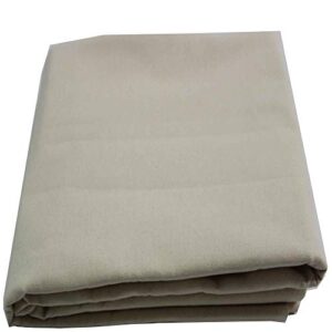 Mybecca 7oz Natural Cotton Canvas Fabric by The Yard, 58-Inch Wide