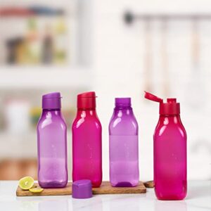 Tupperware Aquasafe 1l Square Fliptop Bottle Sf4