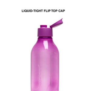 Tupperware Aquasafe 1l Square Fliptop Bottle Sf4