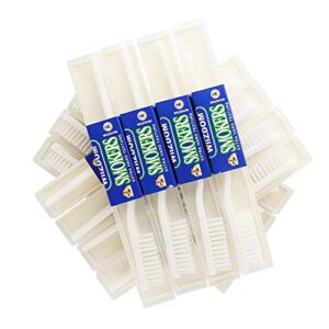 DR PERFECT WISDMAX Adult Smoker's Toothbrush Super Hard Bristles (12)