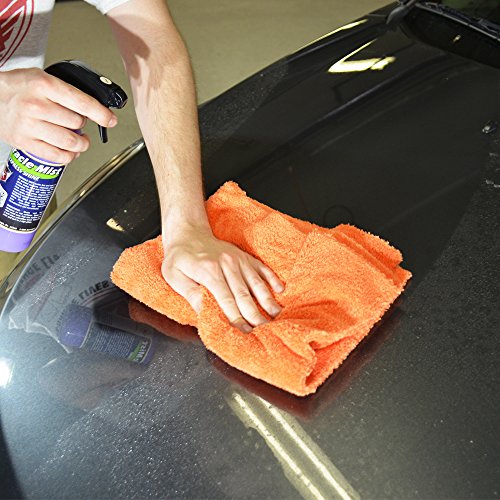 Detail King Miracle Mist Car Cleaning Spray Wax for Waterless Car Wash - Car Window Cleaner - Safe on all Surfaces - 16 Oz