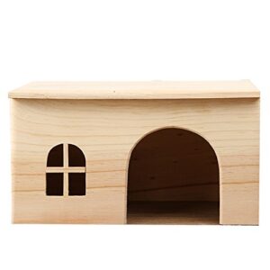 omem for small animals house natural life tunnel system such as hamsters, guinea pigs, golden bears, hedgehogs, rabbits, turtles, easy to clean (l)