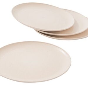 EVO Sustainable Goods 8" Plate, Set of Four, White