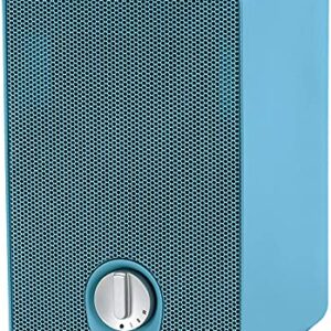 Germ Guardian AC4150BLCA 11” 4-in-1 HEPA Filter Air Purifier for Home & Kids Room, Small Rooms, Night Light Projector, UV-C, Filters Allergies, Dust, Dander, & Odor, GermGuardian, Blue