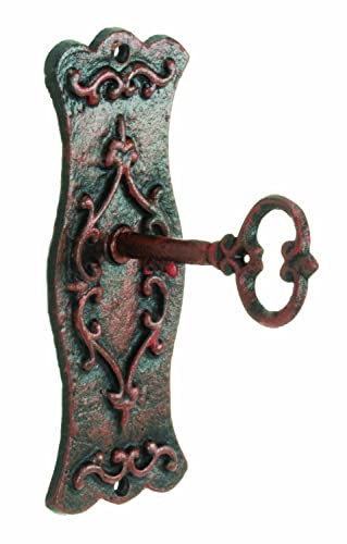 Iron Skeleton Key Coat Hook