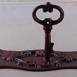 Iron Skeleton Key Coat Hook