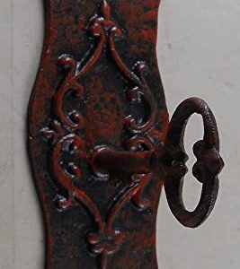 Iron Skeleton Key Coat Hook