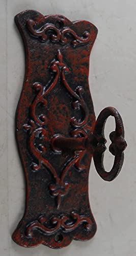 Iron Skeleton Key Coat Hook