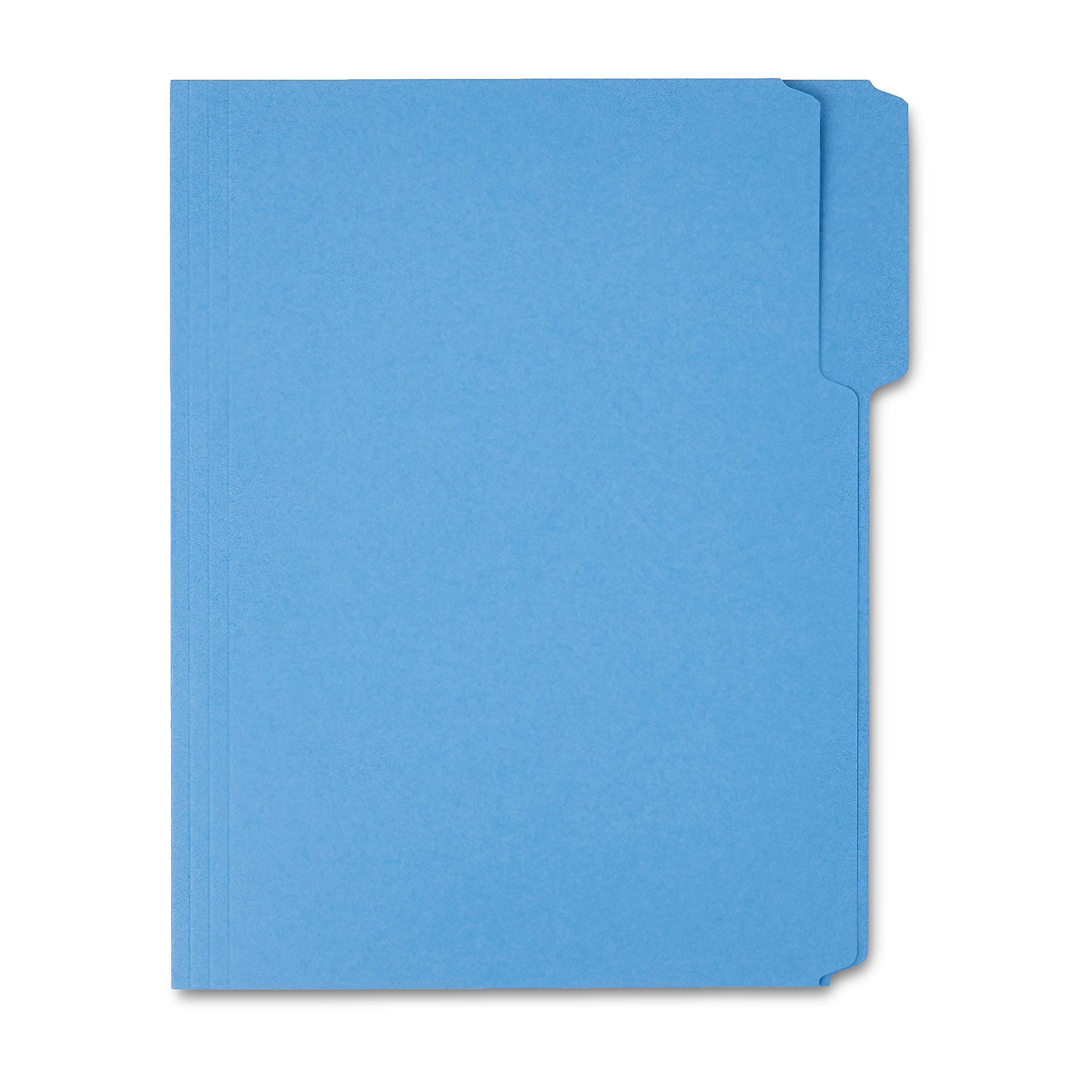 Amazon Basics File Folders - Letter Size (100 Pack) – Assorted Colors