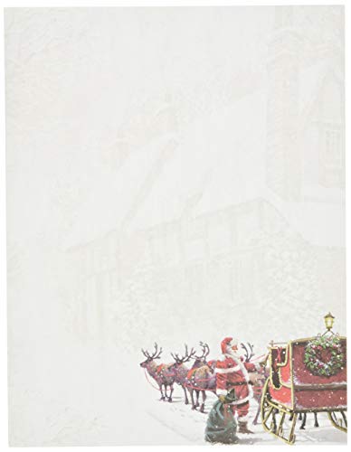 Great Papers! Santa's Sleigh Letterhead, 80 count, 11" x 8.5" (2015064)