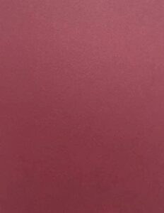 paver red/wine/burgundy cardstock paper - 8.5 x 11 inch 80 lb. cover - 25 sheets from cardstock warehouse
