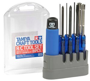 tamiya 300074085 rc tool kit 8 pieces