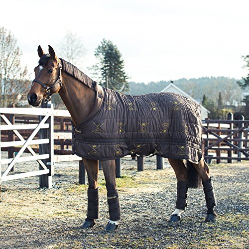 Horze Crescendo Holbrook Stable Blanket, 350g, Dark Brown - 72