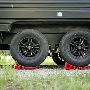 ANDERSEN HITCHES | RV Accessories | 2-Pack Camper Leveler System Must Have RV | Camping Travel Easy Storage Jack Stabilizer Block | Levelers Blocks for Campers and Fifth Wheels | 3604