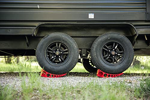 ANDERSEN HITCHES | RV Accessories | 2-Pack Camper Leveler System Must Have RV | Camping Travel Easy Storage Jack Stabilizer Block | Levelers Blocks for Campers and Fifth Wheels | 3604