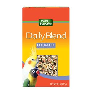 daily blend diet bird nutrition, 2 pound (pack of 1), orange, 32 ounce