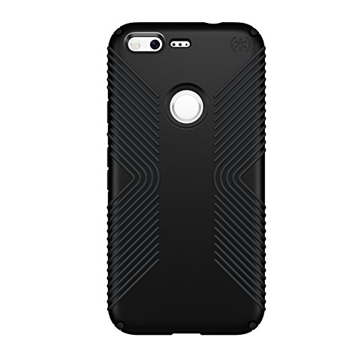 Speck Products Presidio Grip Cell Phone Case for Google Pixel XL - Black/Black