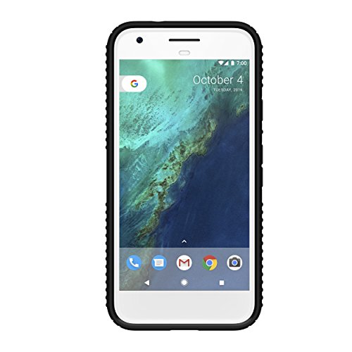 Speck Products Presidio Grip Cell Phone Case for Google Pixel XL - Black/Black