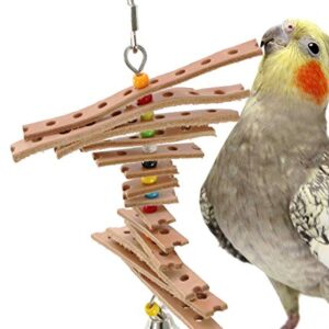 Bonka Bird Toys 1189 Holey Parrot cage Toy Cages Cockatiel Parakeet Budgie