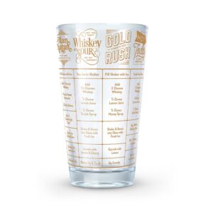 fred good measure cocktail recipe glass, whiskey