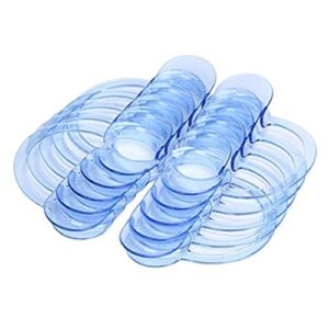 Mouth Openers for Speak Out Game,Standard Dental Mouth Opener (Set of 20 Pieces) - Cheek and Lip Retractor - Clear Medium Size