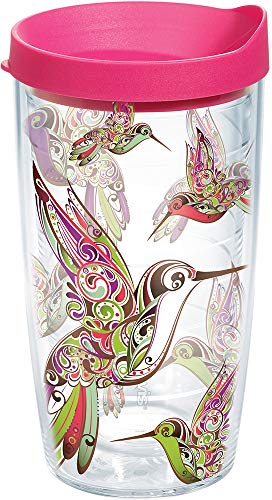 Tervis HUMMINGBIRDS Insulated Tumbler 16oz Clear Inner