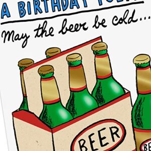 Hallmark Shoebox Funny Birthday Card (Cold Beers)