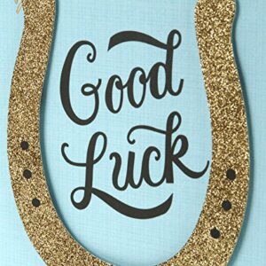 Hallmark Good Luck Card (Horseshoe)