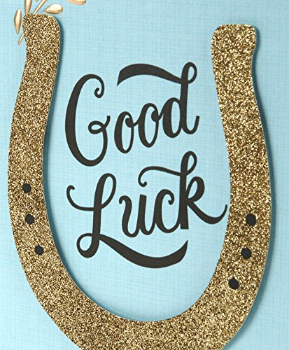 Hallmark Good Luck Card (Horseshoe)